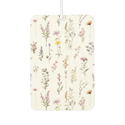 Blume, Wildblumen, Blume im Garten Autolufterfrischer (Vorderseite)