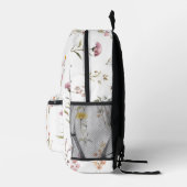 Blume, Wildblumen, Blume im Garten Bedruckter Rucksack (Rechts)