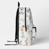 Blume, Wildblumen, Blume im Garten Bedruckter Rucksack (Links)