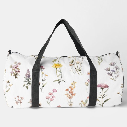 Blume, Wildblumen, Blume im Garten Duffle Bag (Vorderseite)