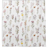 Blume, Wildblumen, Blume im Garten Duschvorhang (Vorderseite)