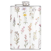 Blume, Wildblumen, Blume im Garten Flachmann (Vorderseite)