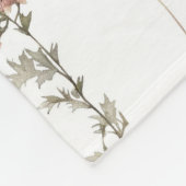 Blume, Wildblumen, Blume im Garten Fleecedecke (Ecke)