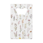 Blume, Wildblumen, Blume im Garten Geldbeutel Flaschenöffner (Rückseite)