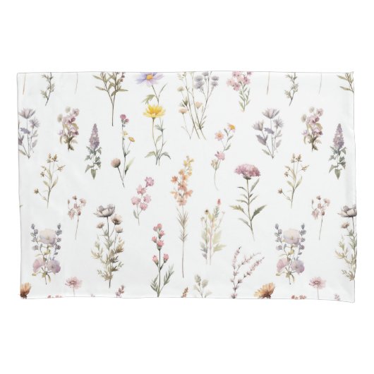 Blume, Wildblumen, Blume im Garten Kissenbezug (Vorderseite)