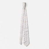 Blume, Wildblumen, Blume im Garten Krawatte (Rückseite)