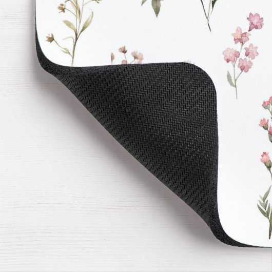 Blume, Wildblumen, Blume im Garten Mousepad (Ecke)