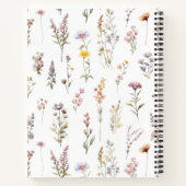 Blume, Wildblumen, Blume im Garten Notizblock (Rückseite)