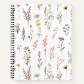 Blume, Wildblumen, Blume im Garten Notizblock (Vorderseite)