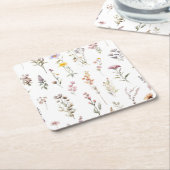 Blume, Wildblumen, Blume im Garten Rechteckiger Pappuntersetzer (angewinkelt)