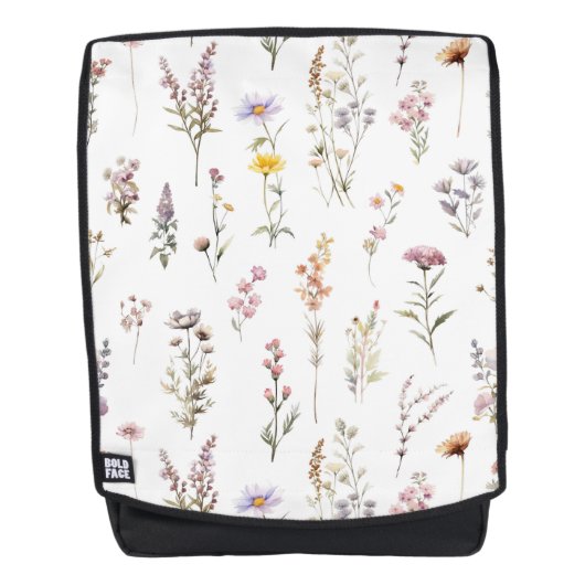 Blume, Wildblumen, Blume im Garten Rucksack (Vorderseite)