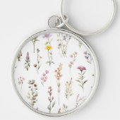 Blume, Wildblumen, Blume im Garten Schlüsselanhänger (Vorne)