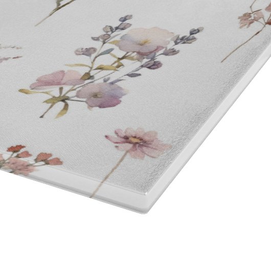 Blume, Wildblumen, Blume im Garten Schneidebrett (Ecke)