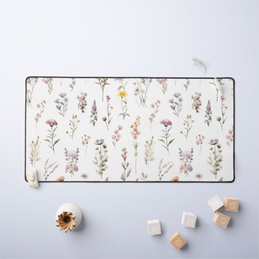 Blume, Wildblumen, Blume im Garten Schreibtischunterlage (Kindertisch)