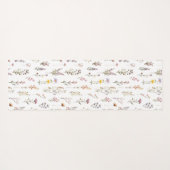 Blume, Wildblumen, Blume im Garten Yogamatte (Rückseite (Horizontal))