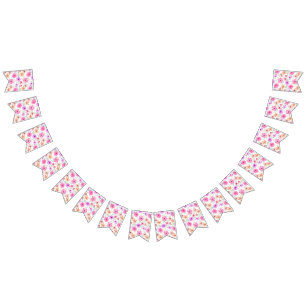 Blume Wimpelkette