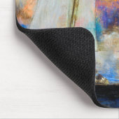 Blume Wolken, Redon Mousepad (Ecke)