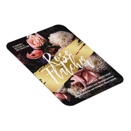 Blume Workshop Black Gold Magnet (Rechte Seite)