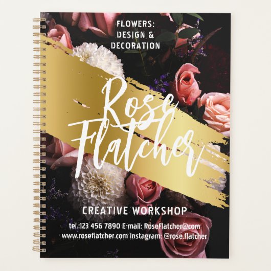 Blume Workshop Black Gold Planer (Vorderseite)