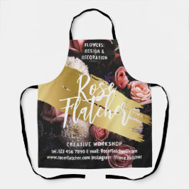 Blume Workshop Black Gold Schürze
