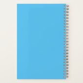 Blume World Spiral Notebook Notizblock (Rückseite)