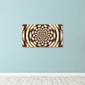 Blume Wrapped Canvas Leinwanddruck (Insitu (Holzboden))
