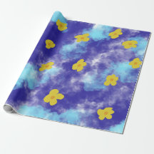 Blume Wrapping Paper