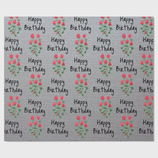 Blume Wrapping Paper Geschenkpapier (Flach)