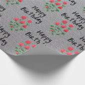 Blume Wrapping Paper Geschenkpapier (Ecke)