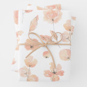 Blume Wrapping Paper Set Geschenkpapier Set (Beispiel)