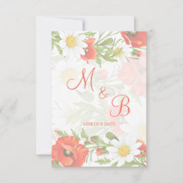 Blume Wreath Save The Date