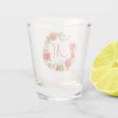 Blume Wreath Schnapsglas (Rückseite)