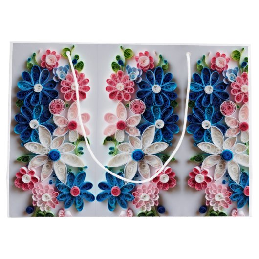 Blume & Wunder: Eine wunderschöne Geschenktasche Große Geschenktüte (Rückseite)