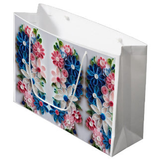 Blume & Wunder: Eine wunderschöne Geschenktasche Große Geschenktüte