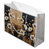 Blume & Wunder: Eine wunderschöne Geschenktasche Große Geschenktüte (Rückseite Schrägansicht)