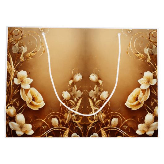 Blume & Wunder: Eine wunderschöne Geschenktasche Große Geschenktüte (Rückseite)