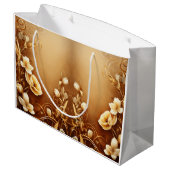 Blume & Wunder: Eine wunderschöne Geschenktasche Große Geschenktüte (Rückseite Schrägansicht)