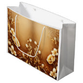 Blume & Wunder: Eine wunderschöne Geschenktasche Große Geschenktüte (Vorderseite Schrägansicht)