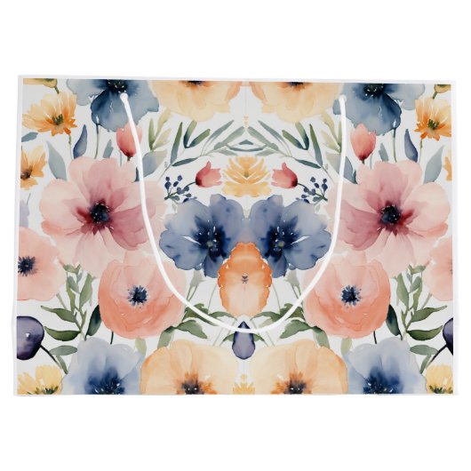 Blume & Wunder: Eine wunderschöne Geschenktasche Große Geschenktüte (Rückseite)