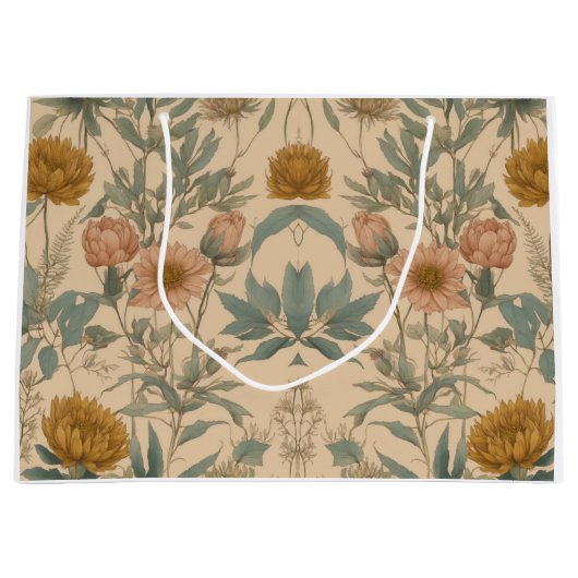 Blume & Wunder: Eine wunderschöne Geschenktasche Große Geschenktüte (Vorderseite)