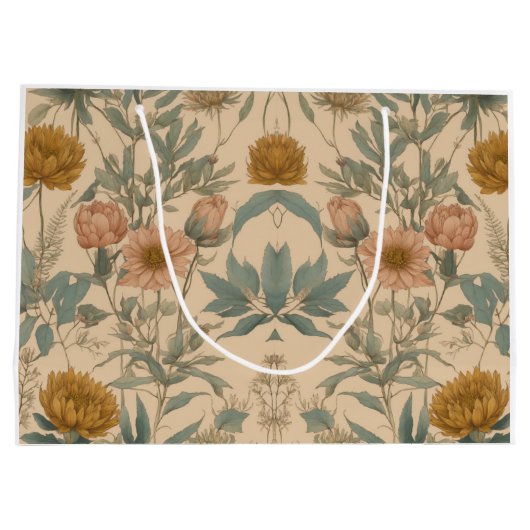 Blume & Wunder: Eine wunderschöne Geschenktasche Große Geschenktüte (Rückseite)