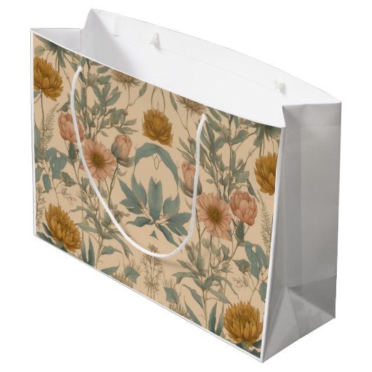 Blume & Wunder: Eine wunderschöne Geschenktasche Große Geschenktüte (Rückseite Schrägansicht)