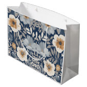 Blume & Wunder: Eine wunderschöne Geschenktasche Große Geschenktüte (Rückseite Schrägansicht)