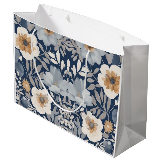 Blume & Wunder: Eine wunderschöne Geschenktasche Große Geschenktüte (Rückseite Schrägansicht)