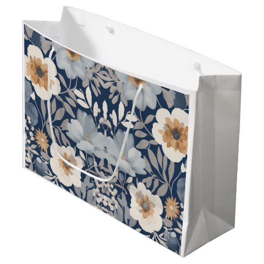 Blume & Wunder: Eine wunderschöne Geschenktasche Große Geschenktüte (Vorderseite Schrägansicht)