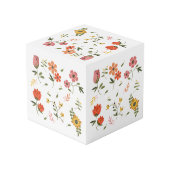 Blume Würfel (Rückseite Schrägansicht)