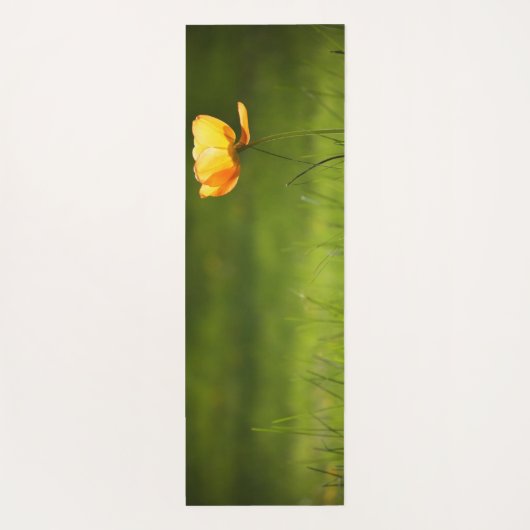 Blume Yogamatte (Rückseite)