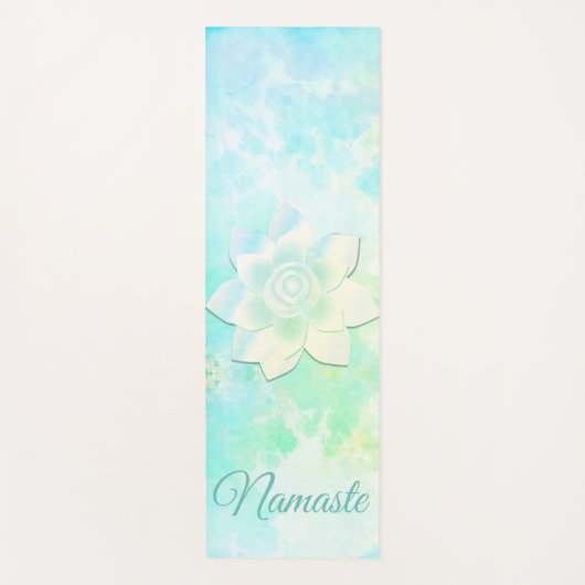 Blume Yogamatte (Vorderseite)