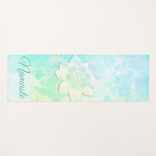 Blume Yogamatte (Vorderseite (Horizontal))