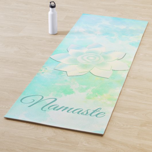 Blume Yogamatte (Beispiel)